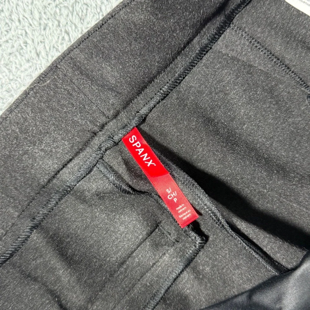 NWT Spanx Perfect Pant Wide Leg Flare Womens Small Performance Pull On Black - Picture 6 of 10